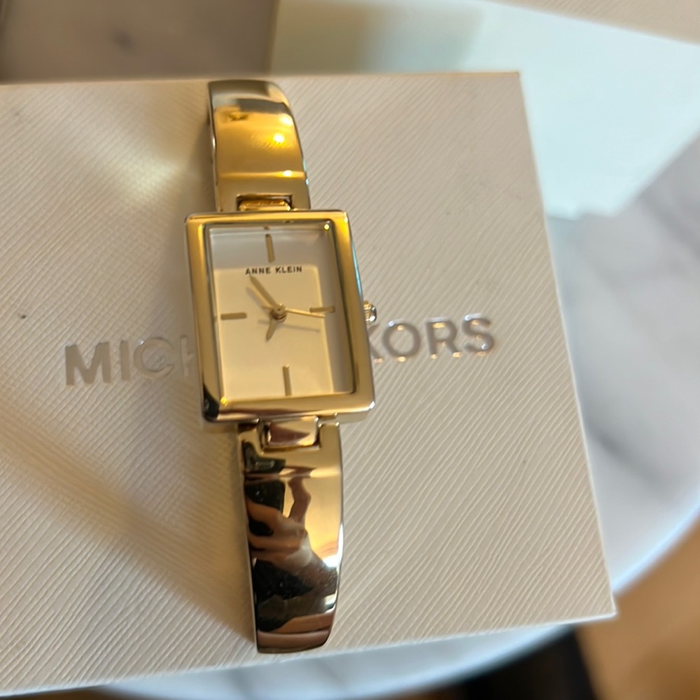 Anne Klein gold watch